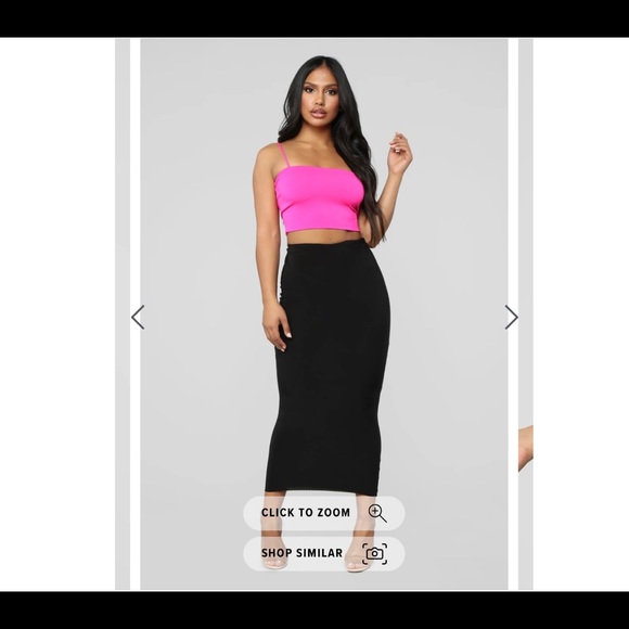 NWT Fashion Nova Unstoppable Girl Top - Fuchsia 💕 - Picture 3 of 13